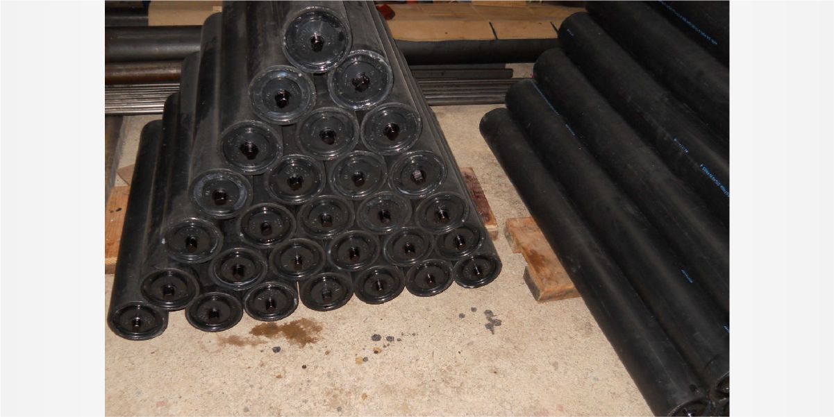 VC-P-HDPE Roller